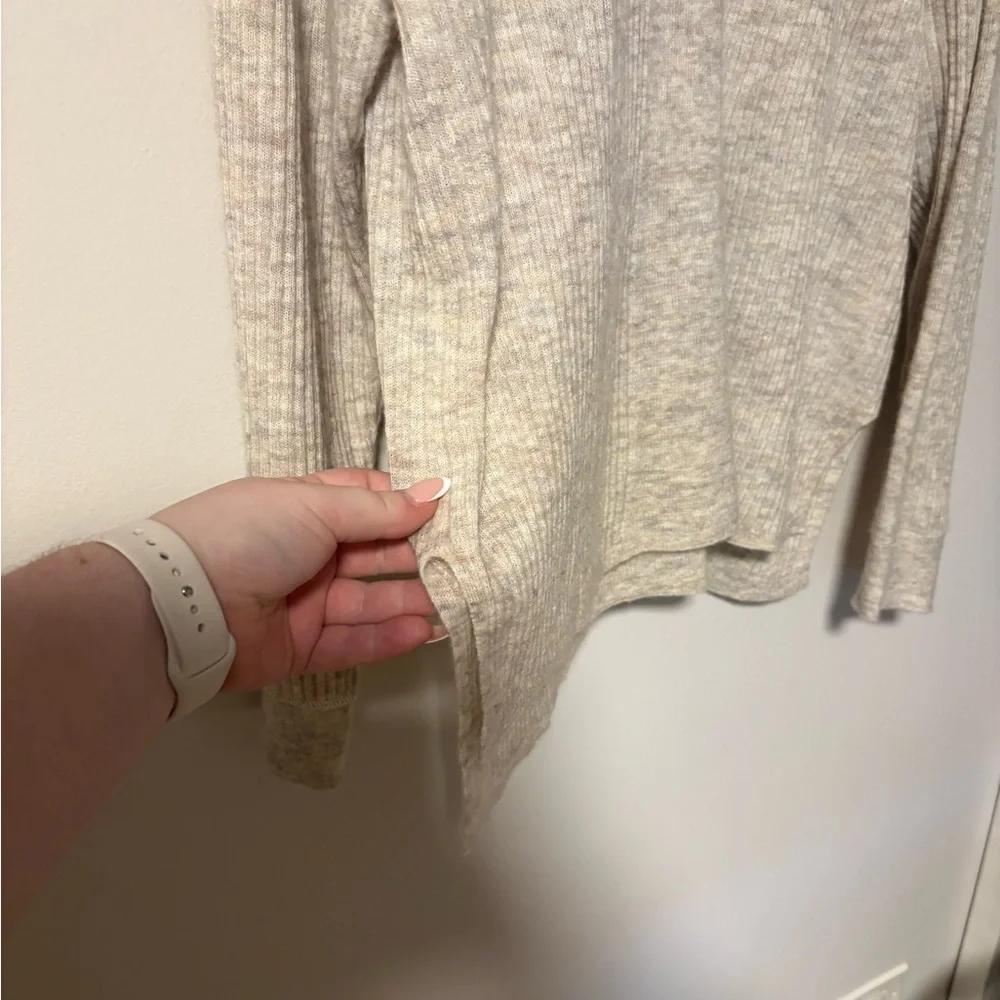 Madewell Ribbed Lightweight Alpaca-Blend Crewneck Sweater XL - Picture 4 of 7